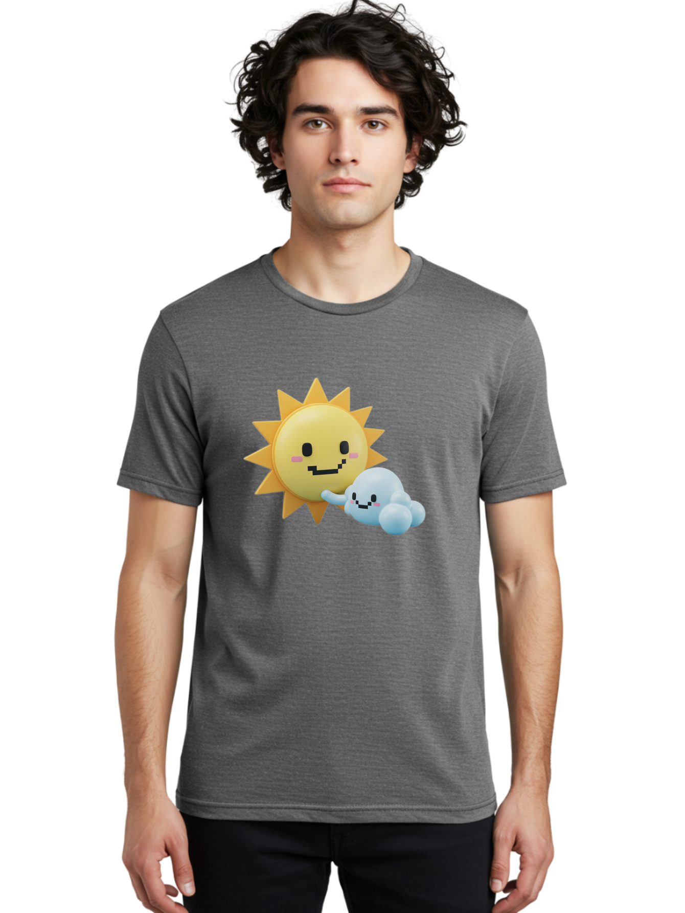 Sun-And-Cloud Men'S Graphic Tee, 100% Cotton, Comfortable Casual Summer Wear, Machine Washable, Vintage Camera, Old Camera, Antique Camera, Black Camera, Classic Photography, Photography Equipment, Nostalgic Device, Film Camera, Camera Art Ban666