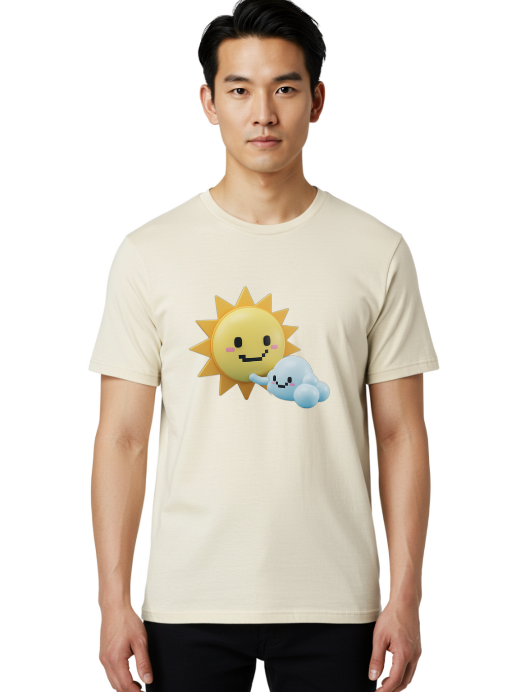 Sun-And-Cloud Men'S Graphic Tee, 100% Cotton, Comfortable Casual Summer Wear, Machine Washable, Vintage Camera, Old Camera, Antique Camera, Black Camera, Classic Photography, Photography Equipment, Nostalgic Device, Film Camera, Camera Art Ban666
