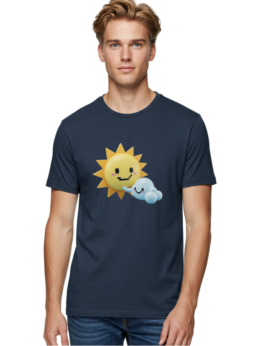 Sun-And-Cloud Men'S Graphic Tee, 100% Cotton, Comfortable Casual Summer Wear, Machine Washable, Vintage Camera, Old Camera, Antique Camera, Black Camera, Classic Photography, Photography Equipment, Nostalgic Device, Film Camera, Camera Art Ban666