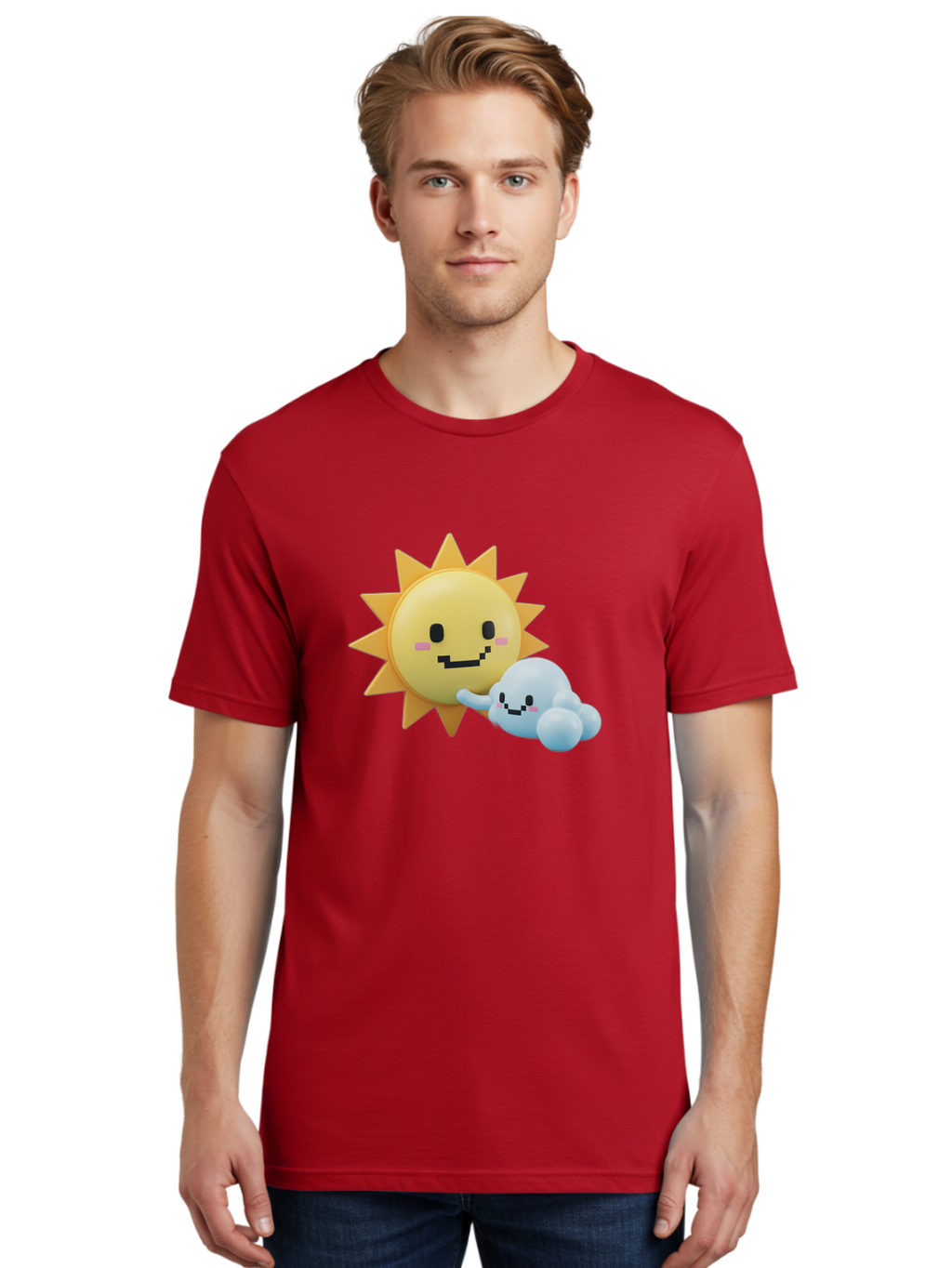 Sun-And-Cloud Men'S Graphic Tee, 100% Cotton, Comfortable Casual Summer Wear, Machine Washable, Vintage Camera, Old Camera, Antique Camera, Black Camera, Classic Photography, Photography Equipment, Nostalgic Device, Film Camera, Camera Art Ban666