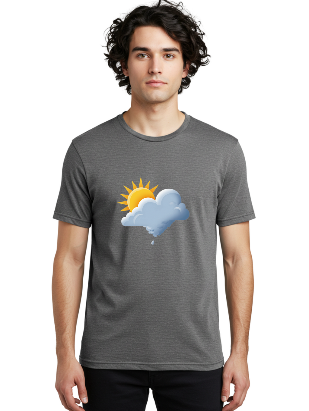 Sun-Behind-Cloud Men'S Graphic Tee, 100% Cotton, Comfortable Casual Summer Wear, Machine Washable, Vintage Camera, Old Camera, Antique Camera, Black Camera, Classic Photography, Photography Equipment, Nostalgic Device, Film Camera, Camera Art Ban667