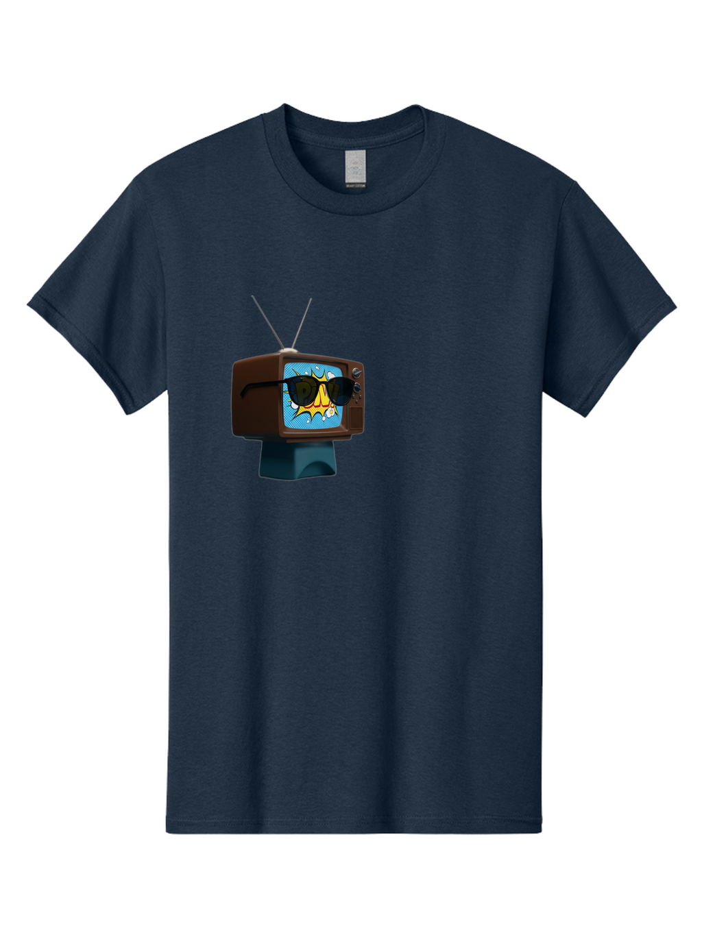 Sun-Glasses-Tv Men'S Graphic Tee, 100% Cotton, Comfortable Casual Summer Wear, Machine Washable, Vintage Camera, Old Camera, Antique Camera, Black Camera, Classic Photography, Photography Equipment, Nostalgic Device, Film Camera, Camera Art Ban669
