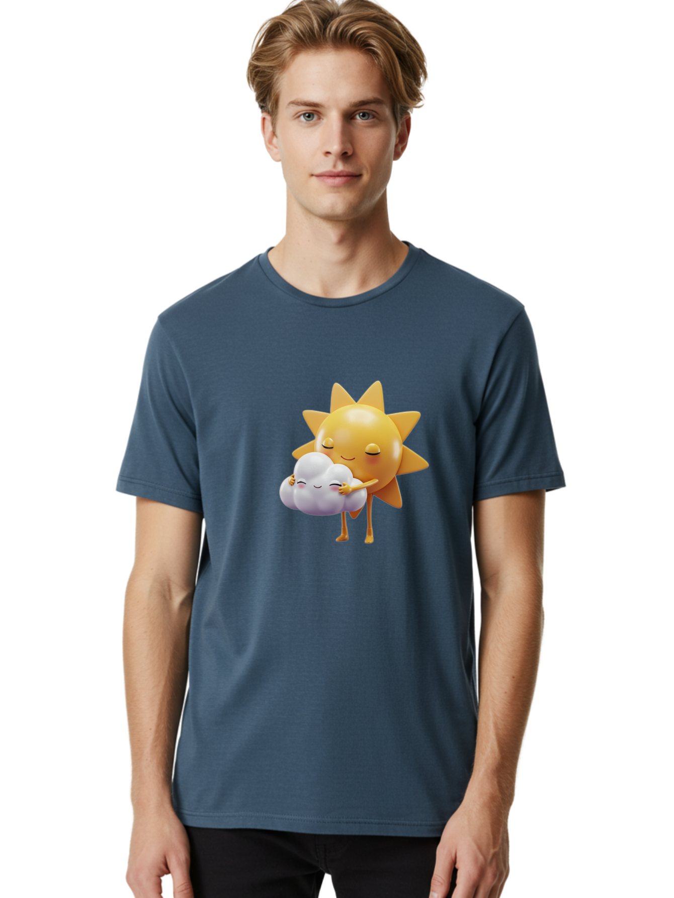 Sun-Hugging-Cloud-1 Men'S Graphic Tee, 100% Cotton, Comfortable Casual Summer Wear, Machine Washable, Vintage Camera, Old Camera, Antique Camera, Black Camera, Classic Photography, Photography Equipment, Nostalgic Device, Film Camera, Ban670
