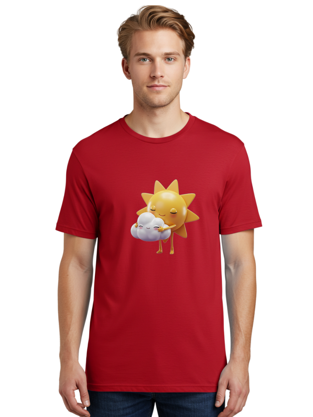 Sun-Hugging-Cloud-1 Men'S Graphic Tee, 100% Cotton, Comfortable Casual Summer Wear, Machine Washable, Vintage Camera, Old Camera, Antique Camera, Black Camera, Classic Photography, Photography Equipment, Nostalgic Device, Film Camera, Ban670