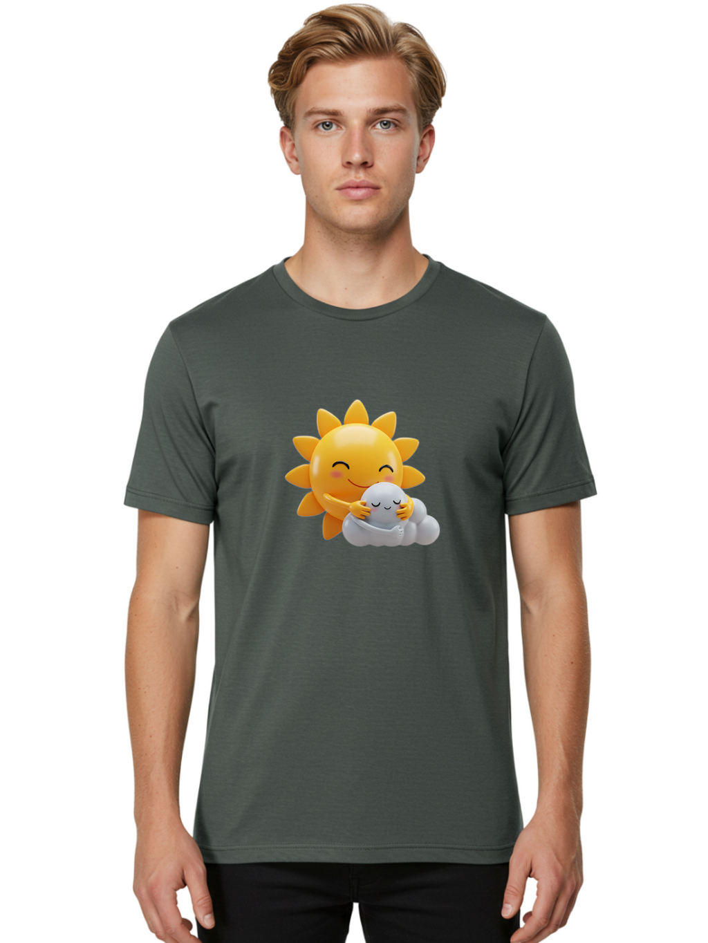 Sun-Hugging-Cloud Men'S Graphic Tee, 100% Cotton, Comfortable Casual Summer Wear, Machine Washable, Vintage Camera, Old Camera, Antique Camera, Black Camera, Classic Photography, Photography Equipment, Nostalgic Device, Film Camera, Camera Art Ban671