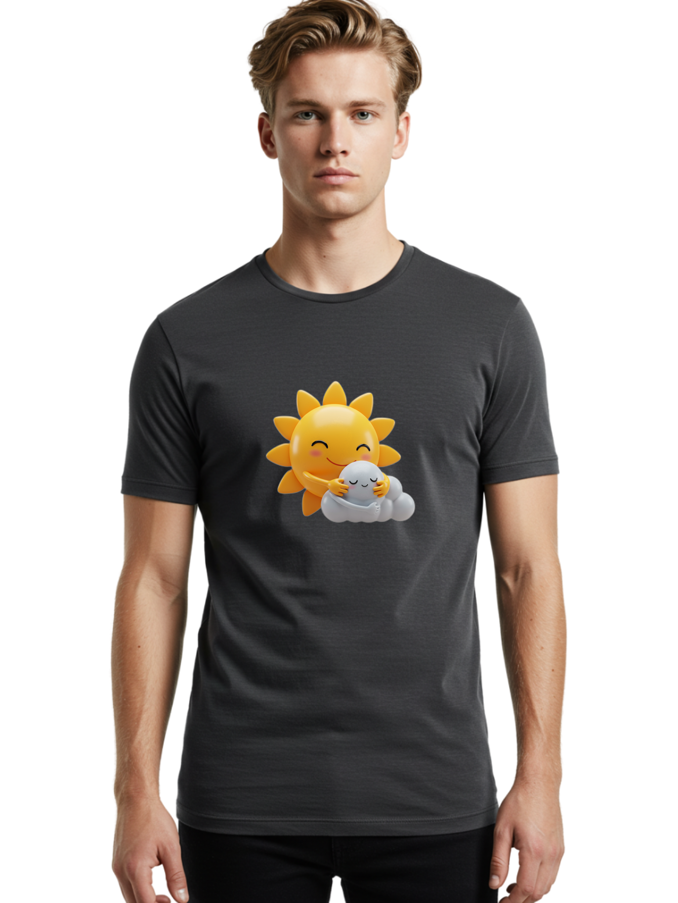 Sun-Hugging-Cloud Men'S Graphic Tee, 100% Cotton, Comfortable Casual Summer Wear, Machine Washable, Vintage Camera, Old Camera, Antique Camera, Black Camera, Classic Photography, Photography Equipment, Nostalgic Device, Film Camera, Camera Art Ban671