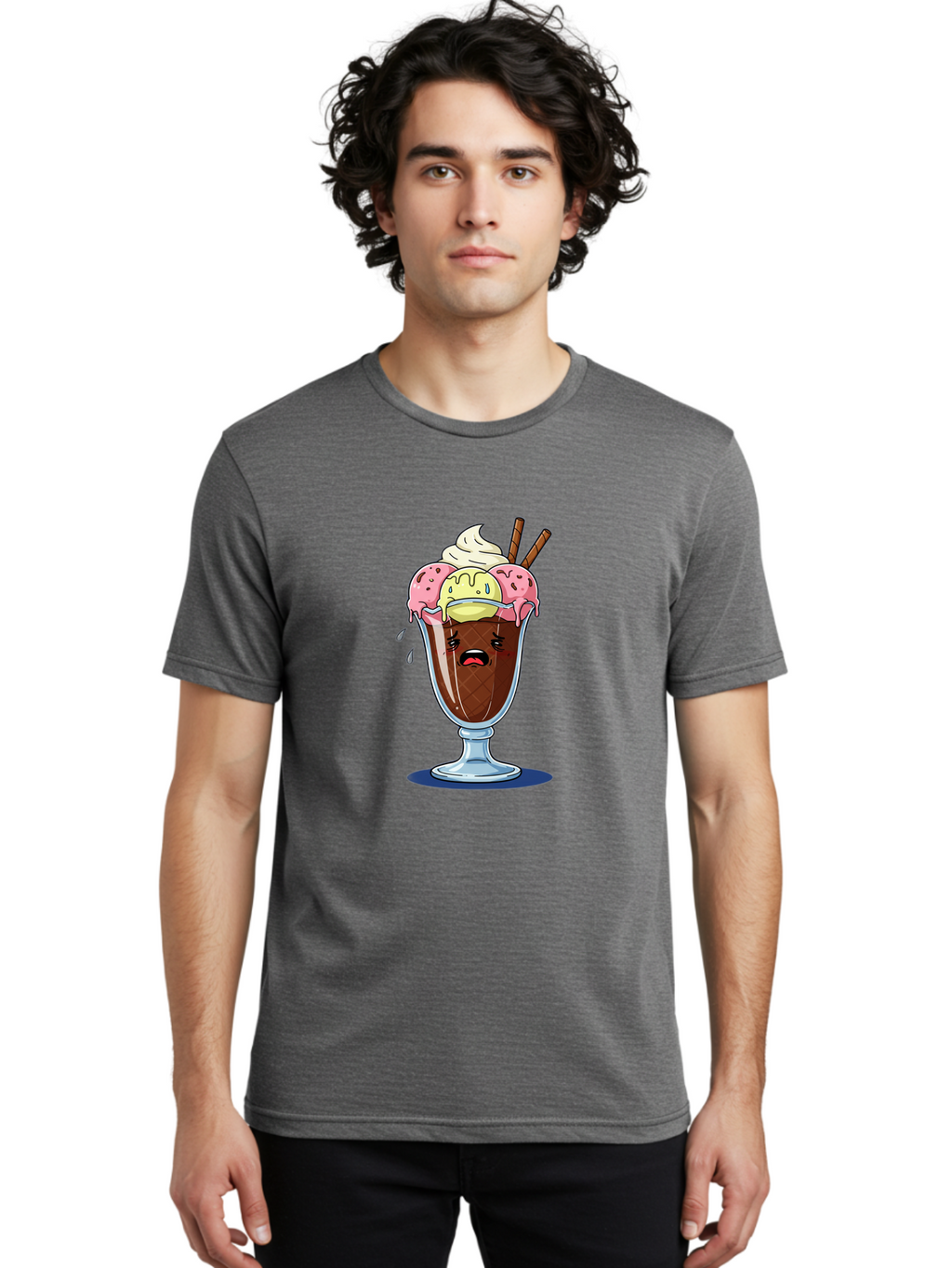 Sundae-Face Men'S Graphic Tee, 100% Cotton, Comfortable Casual Summer Wear, Machine Washable, Vintage Camera, Old Camera, Antique Camera, Black Camera, Classic Photography, Photography Equipment, Nostalgic Device, Film Camera, Camera Art Ban673