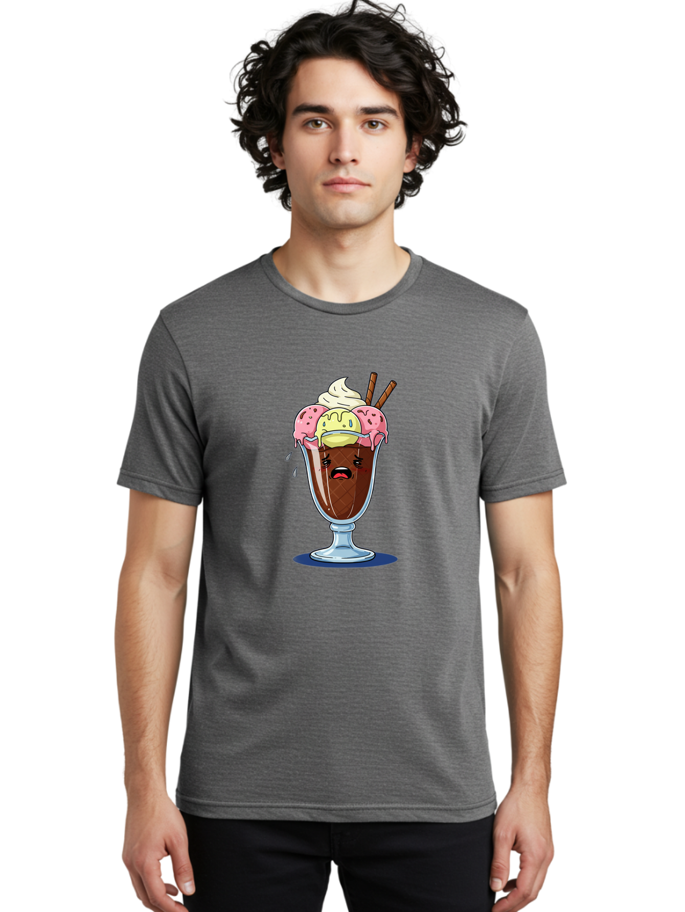 Sundae-Face Men'S Graphic Tee, 100% Cotton, Comfortable Casual Summer Wear, Machine Washable, Vintage Camera, Old Camera, Antique Camera, Black Camera, Classic Photography, Photography Equipment, Nostalgic Device, Film Camera, Camera Art Ban673