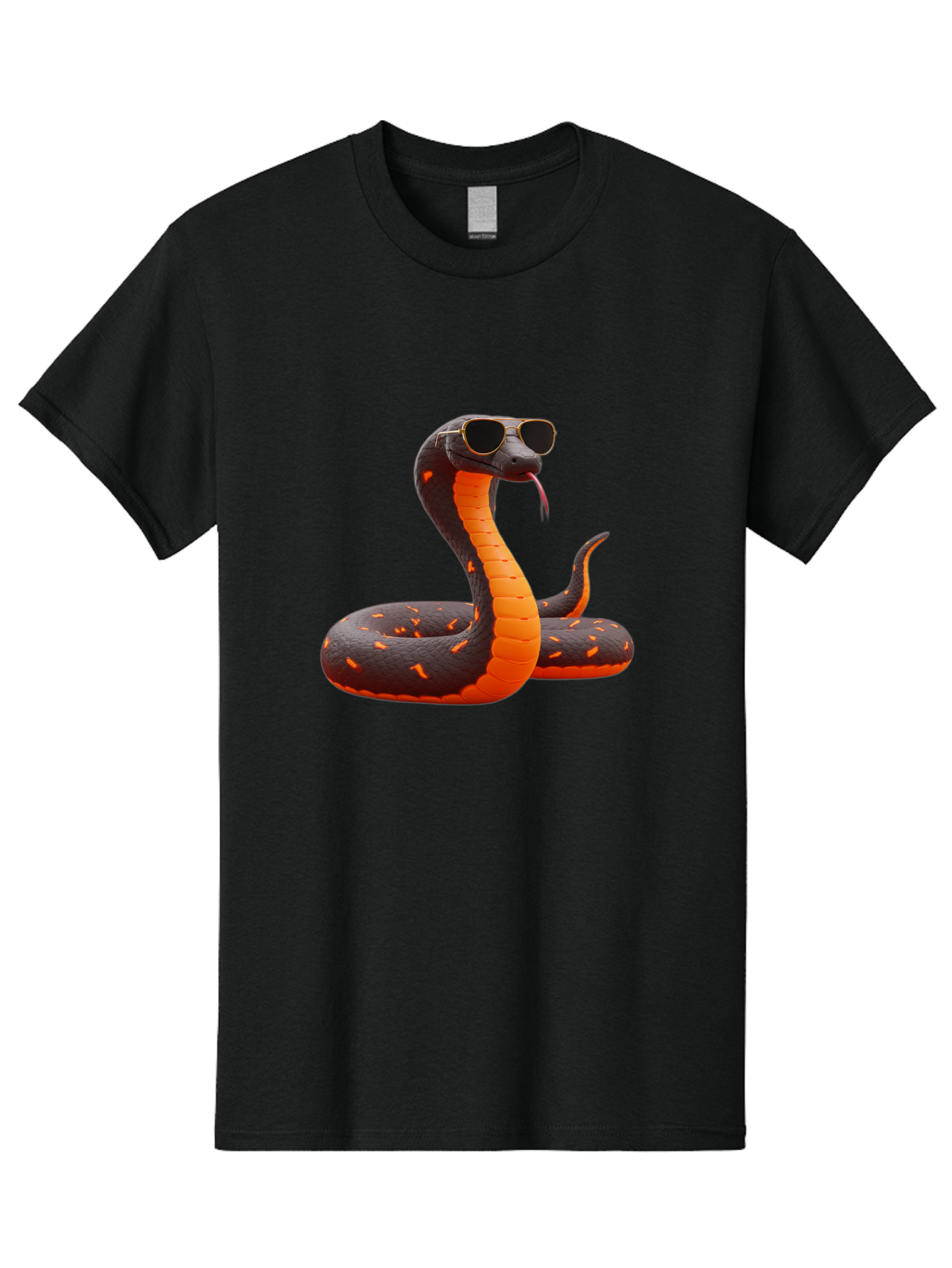 Sunglasses-Snake Men'S Graphic Tee, 100% Cotton, Comfortable Casual Summer Wear, Machine Washable, Vintage Camera, Old Camera, Antique Camera, Black Camera, Classic Photography, Photography Equipment, Nostalgic Device, Film Camera, Camera Art Ban674