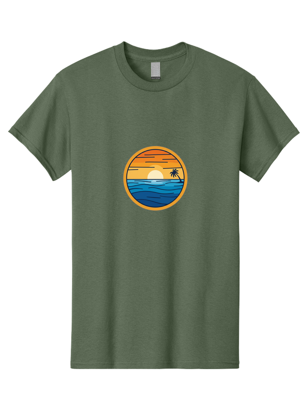 Sunset Men'S Graphic Tee, 100% Cotton, Comfortable Casual Summer Wear, Machine Washable, Vintage Camera, Old Camera, Antique Camera, Black Camera, Classic Photography, Photography Equipment, Nostalgic Device, Film Camera, Camera Art Ban676