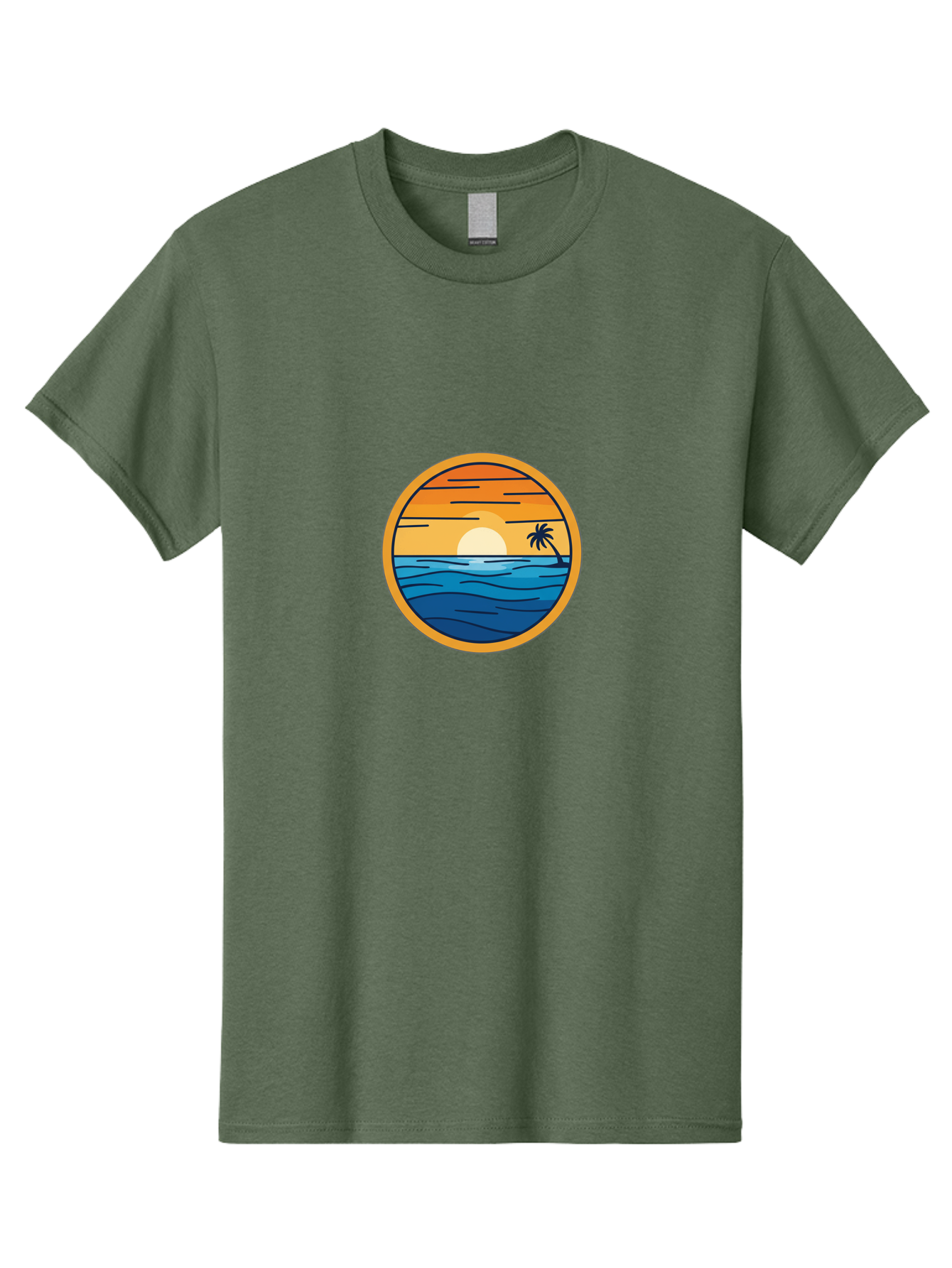 Sunset Men'S Graphic Tee, 100% Cotton, Comfortable Casual Summer Wear, Machine Washable, Vintage Camera, Old Camera, Antique Camera, Black Camera, Classic Photography, Photography Equipment, Nostalgic Device, Film Camera, Camera Art Ban676