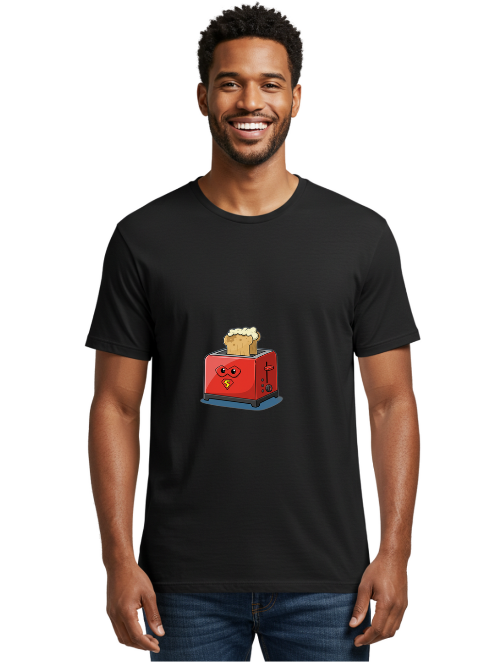 Super-Toaster Men'S Graphic Tee, 100% Cotton, Comfortable Casual Summer Wear, Machine Washable, Vintage Camera, Old Camera, Antique Camera, Black Camera, Classic Photography, Photography Equipment, Nostalgic Device, Film Camera, Camera Art Ban677