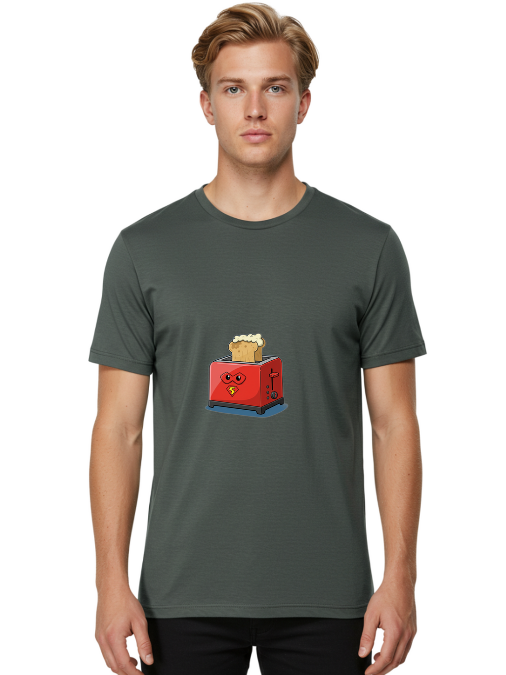Super-Toaster Men'S Graphic Tee, 100% Cotton, Comfortable Casual Summer Wear, Machine Washable, Vintage Camera, Old Camera, Antique Camera, Black Camera, Classic Photography, Photography Equipment, Nostalgic Device, Film Camera, Camera Art Ban677