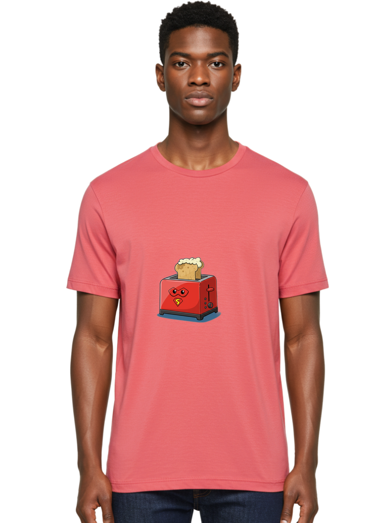Super-Toaster Men'S Graphic Tee, 100% Cotton, Comfortable Casual Summer Wear, Machine Washable, Vintage Camera, Old Camera, Antique Camera, Black Camera, Classic Photography, Photography Equipment, Nostalgic Device, Film Camera, Camera Art Ban677