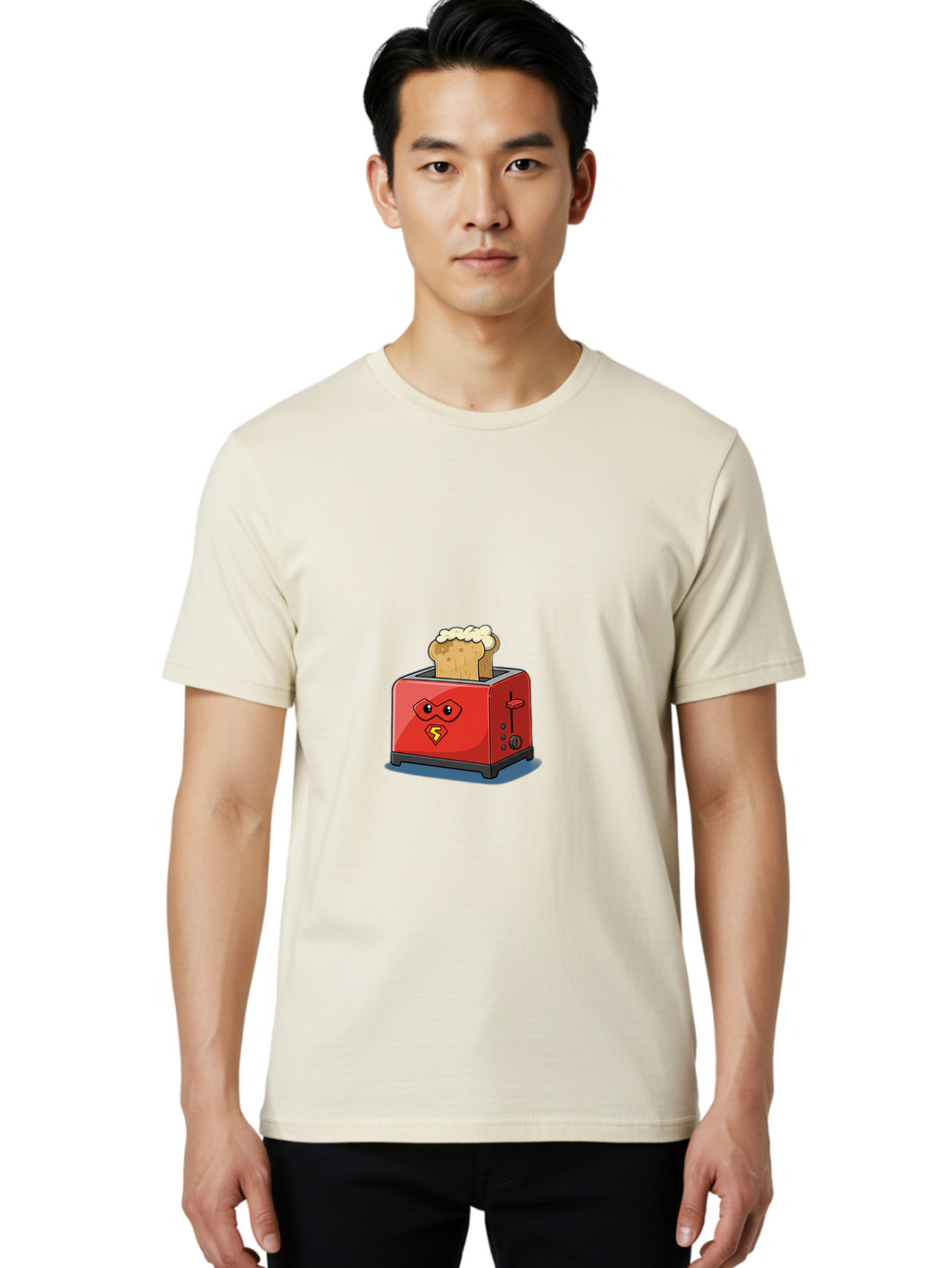 Super-Toaster Men'S Graphic Tee, 100% Cotton, Comfortable Casual Summer Wear, Machine Washable, Vintage Camera, Old Camera, Antique Camera, Black Camera, Classic Photography, Photography Equipment, Nostalgic Device, Film Camera, Camera Art Ban677
