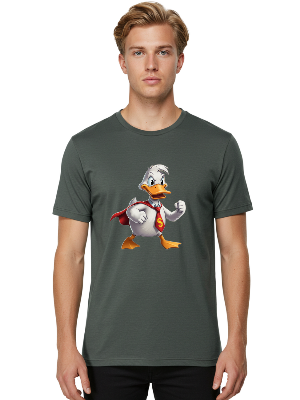 Superduck Men'S Graphic Tee, 100% Cotton, Comfortable Casual Summer Wear, Machine Washable, Vintage Camera, Old Camera, Antique Camera, Black Camera, Classic Photography, Photography Equipment, Nostalgic Device, Film Camera, Camera Art Ban678