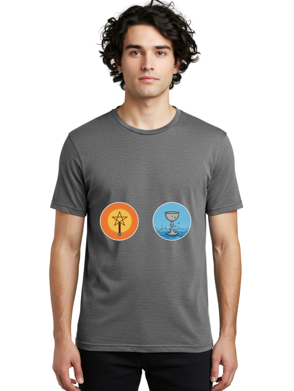Sword-Of-Pentacles-Cup-Of-Cups Men'S Graphic Tee, 100% Cotton, Comfortable Casual Summer Wear, Machine Washable, Vintage Camera, Old Camera, Antique Camera, Black Camera, Classic Photography, Photography Equipment, Nostalgic Device, Ban684