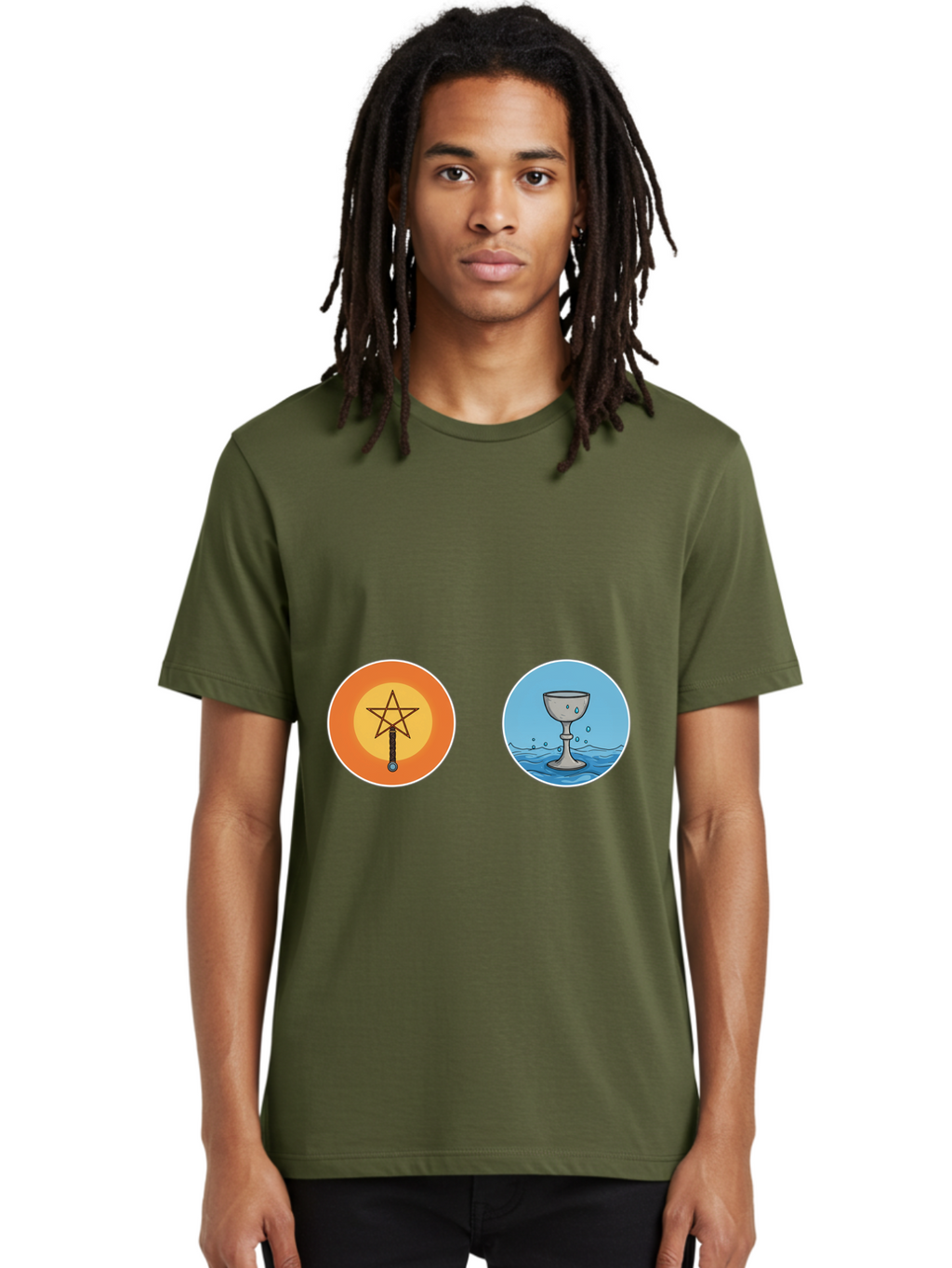 Sword-Of-Pentacles-Cup-Of-Cups Men'S Graphic Tee, 100% Cotton, Comfortable Casual Summer Wear, Machine Washable, Vintage Camera, Old Camera, Antique Camera, Black Camera, Classic Photography, Photography Equipment, Nostalgic Device, Ban684