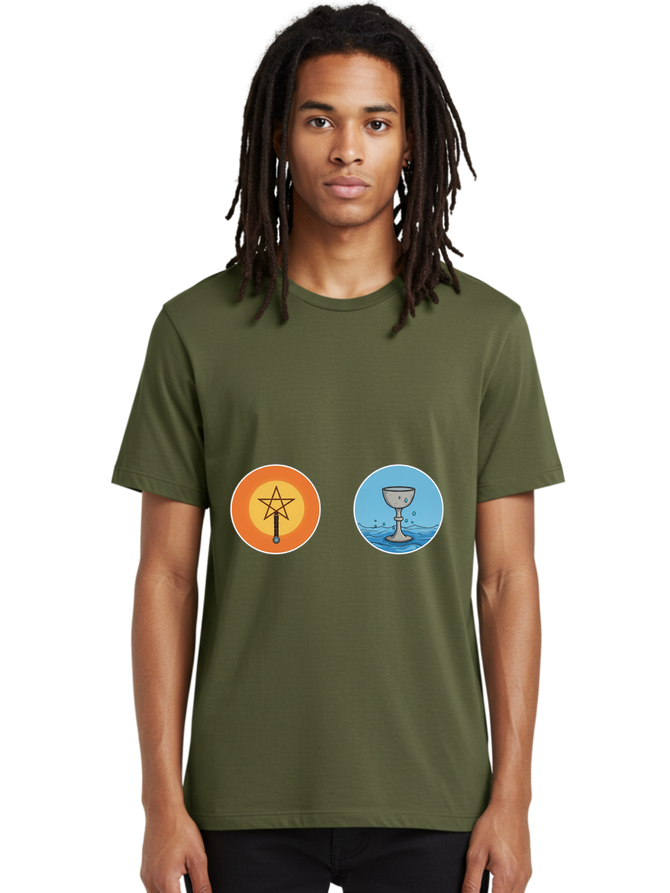Sword-Of-Pentacles-Cup-Of-Cups Men'S Graphic Tee, 100% Cotton, Comfortable Casual Summer Wear, Machine Washable, Vintage Camera, Old Camera, Antique Camera, Black Camera, Classic Photography, Photography Equipment, Nostalgic Device, Ban684