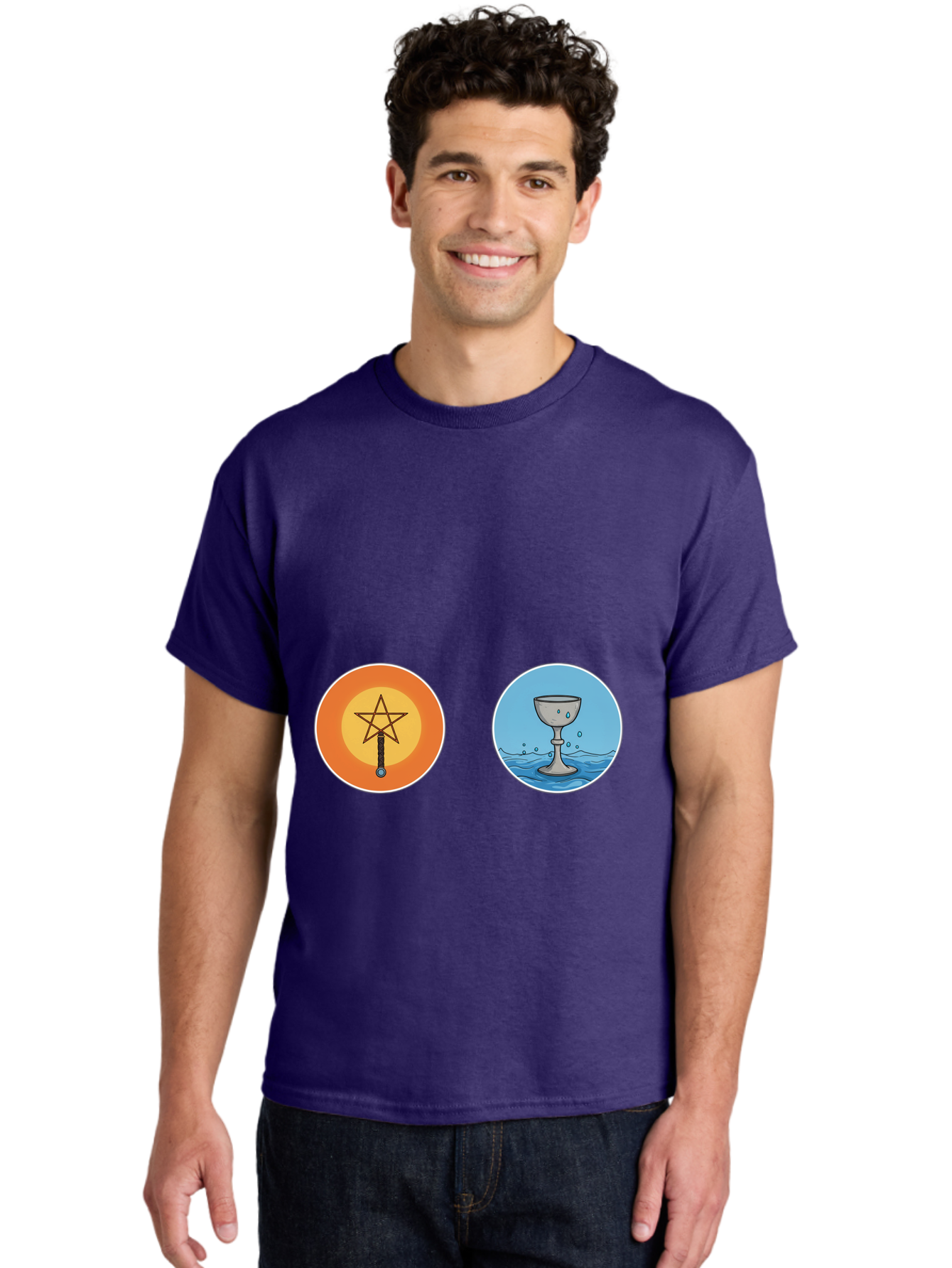 Sword-Of-Pentacles-Cup-Of-Cups Men'S Graphic Tee, 100% Cotton, Comfortable Casual Summer Wear, Machine Washable, Vintage Camera, Old Camera, Antique Camera, Black Camera, Classic Photography, Photography Equipment, Nostalgic Device, Ban684