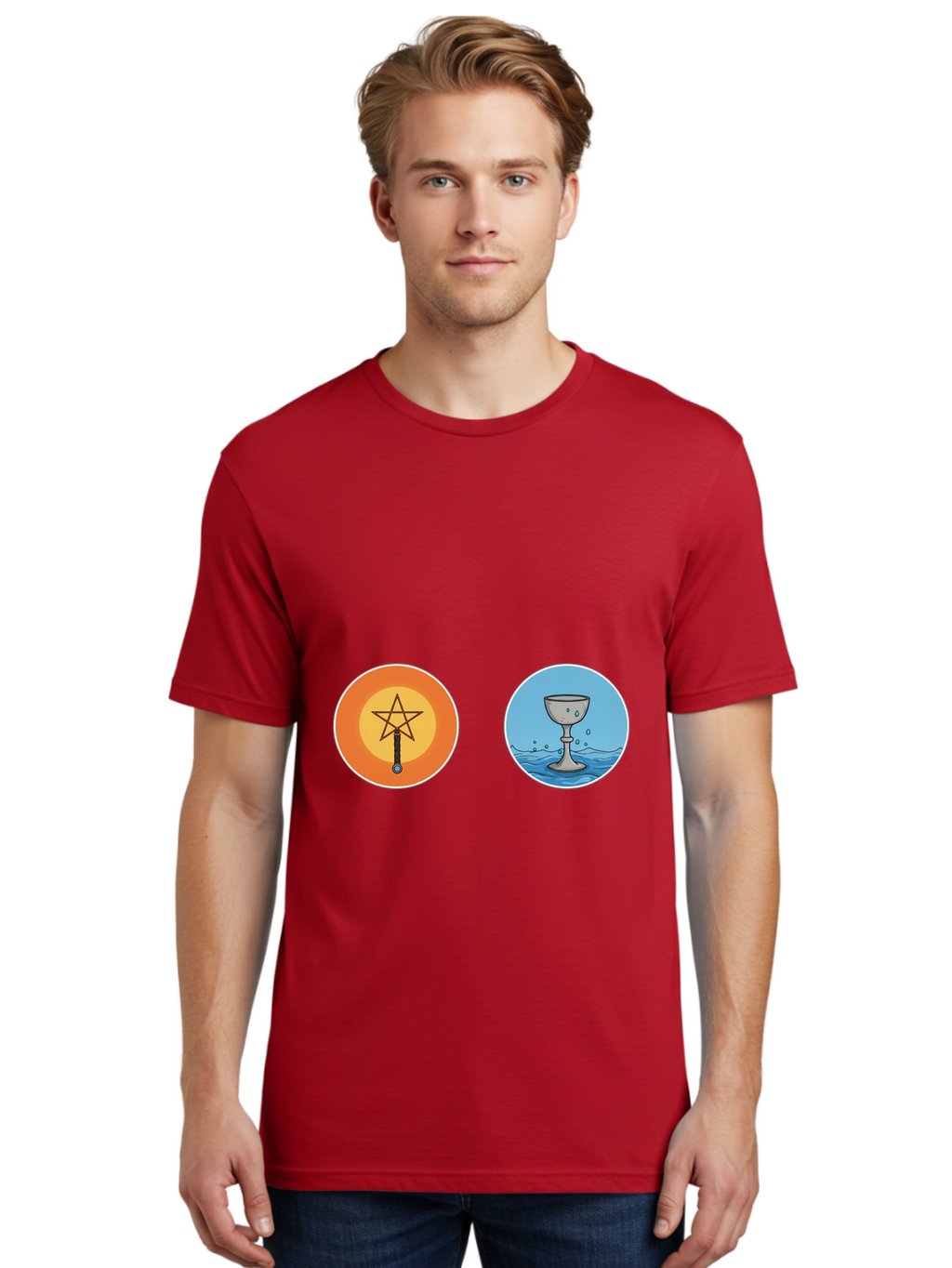Sword-Of-Pentacles-Cup-Of-Cups Men'S Graphic Tee, 100% Cotton, Comfortable Casual Summer Wear, Machine Washable, Vintage Camera, Old Camera, Antique Camera, Black Camera, Classic Photography, Photography Equipment, Nostalgic Device, Ban684