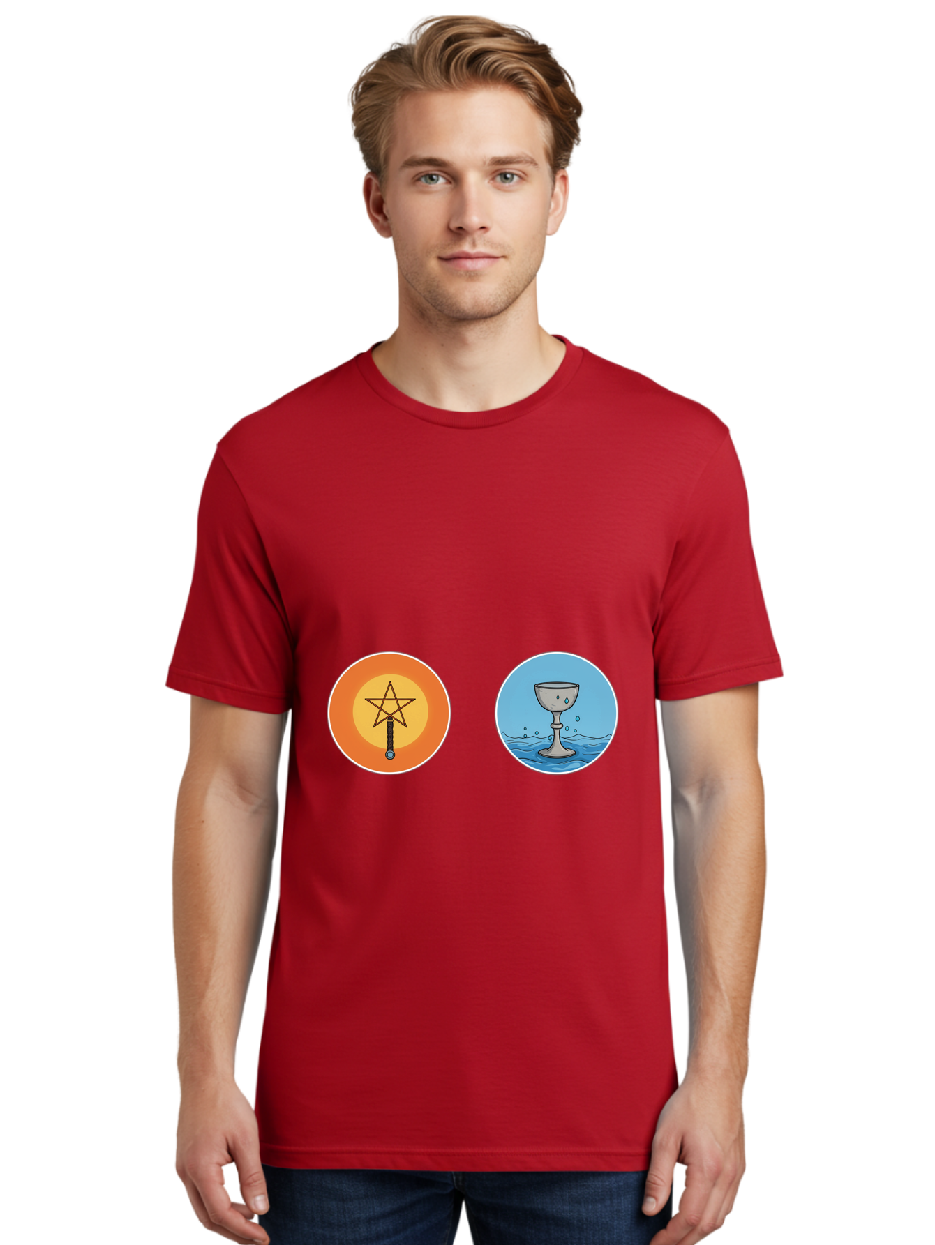 Sword-Of-Pentacles-Cup-Of-Cups Men'S Graphic Tee, 100% Cotton, Comfortable Casual Summer Wear, Machine Washable, Vintage Camera, Old Camera, Antique Camera, Black Camera, Classic Photography, Photography Equipment, Nostalgic Device, Ban684