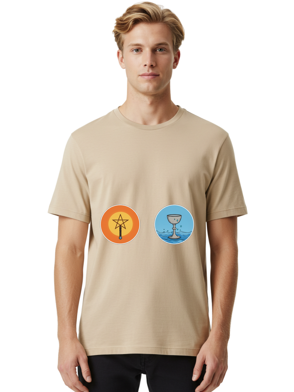 Sword-Of-Pentacles-Cup-Of-Cups Men'S Graphic Tee, 100% Cotton, Comfortable Casual Summer Wear, Machine Washable, Vintage Camera, Old Camera, Antique Camera, Black Camera, Classic Photography, Photography Equipment, Nostalgic Device, Ban684