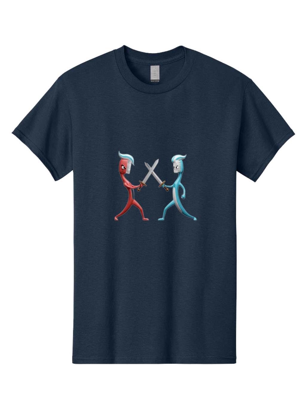 Swordsmen-Duel Men'S Graphic Tee, 100% Cotton, Comfortable Casual Summer Wear, Machine Washable, Vintage Camera, Old Camera, Antique Camera, Black Camera, Classic Photography, Photography Equipment, Nostalgic Device, Film Camera, Camera Art Ban685