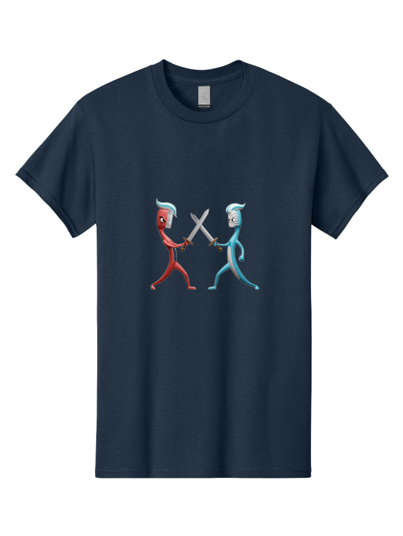 Swordsmen-Duel Men'S Graphic Tee, 100% Cotton, Comfortable Casual Summer Wear, Machine Washable, Vintage Camera, Old Camera, Antique Camera, Black Camera, Classic Photography, Photography Equipment, Nostalgic Device, Film Camera, Camera Art Ban685