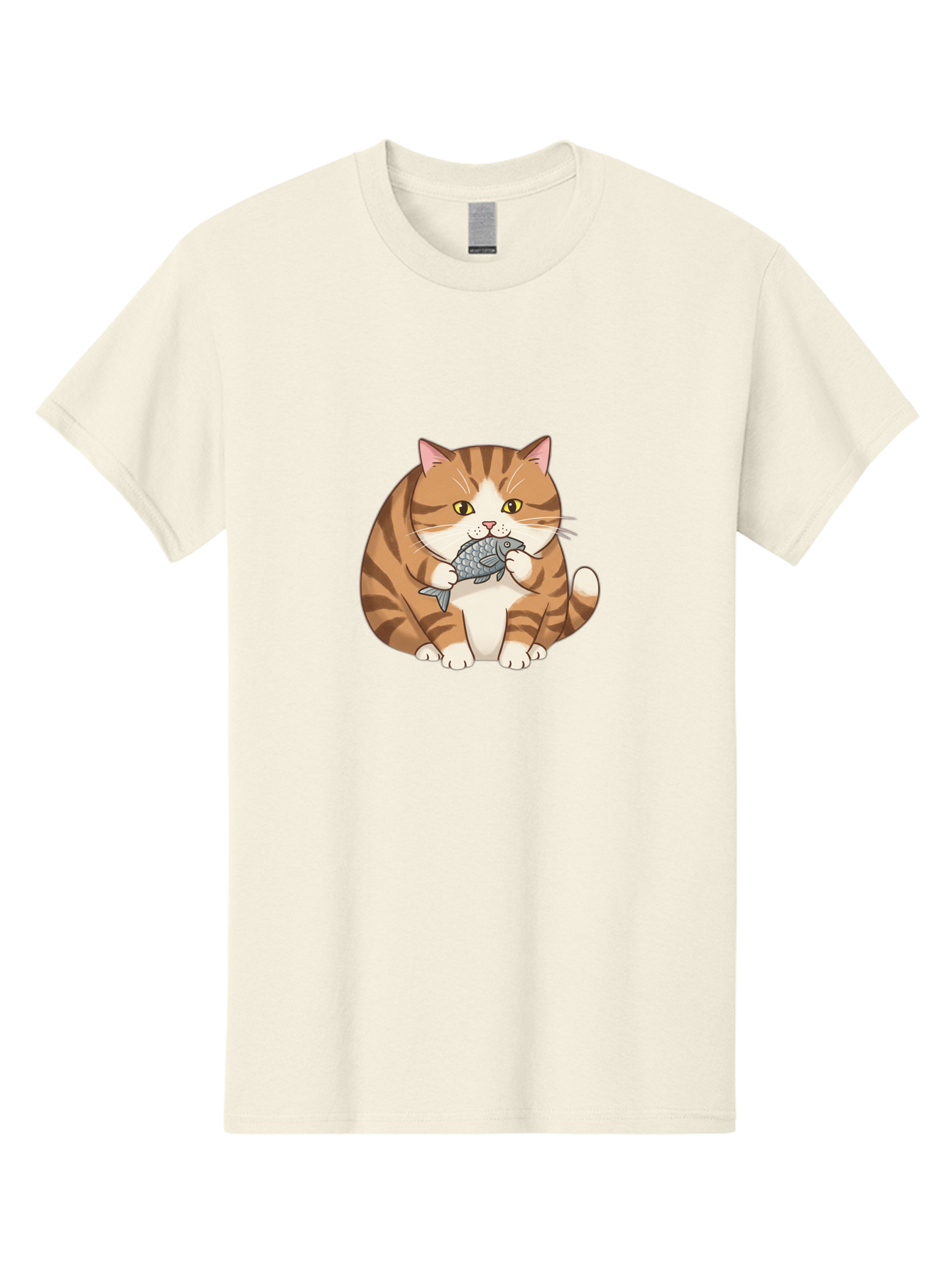 Tabby-Cat-With-Fish Men'S Graphic Tee, 100% Cotton, Comfortable Casual Summer Wear, Machine Washable, Vintage Camera, Old Camera, Antique Camera, Black Camera, Classic Photography, Photography Equipment, Nostalgic Device, Film Camera, Ban690