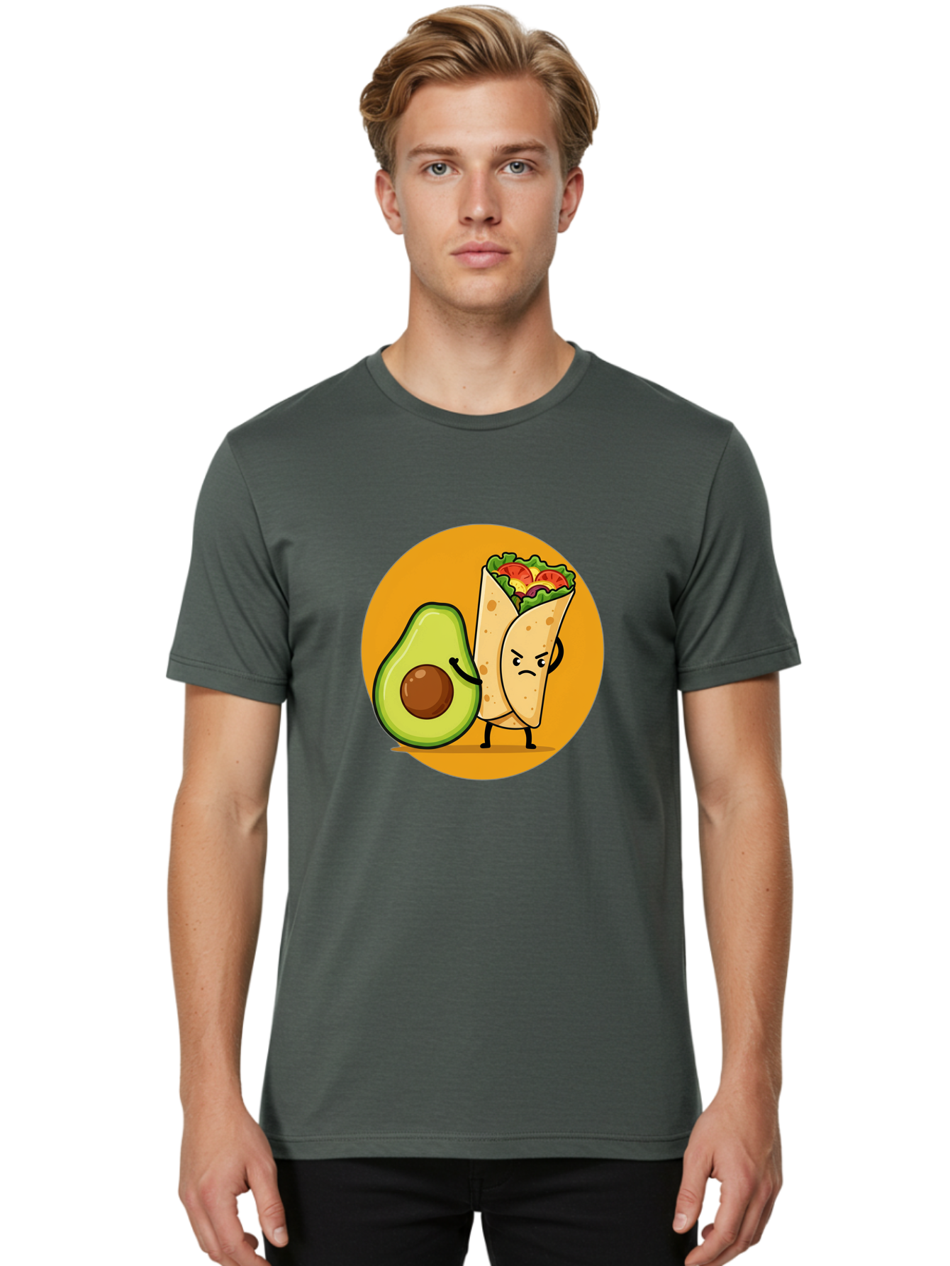 Taco-And-Avocado Men'S Graphic Tee, 100% Cotton, Comfortable Casual Summer Wear, Machine Washable, Vintage Camera, Old Camera, Antique Camera, Black Camera, Classic Photography, Photography Equipment, Nostalgic Device, Film Camera, Camera Art Ban691