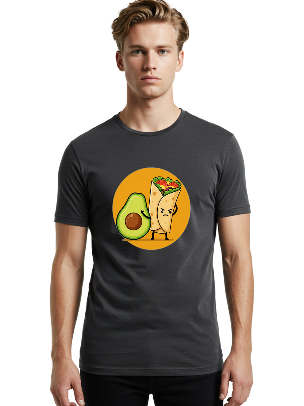 Taco-And-Avocado Men'S Graphic Tee, 100% Cotton, Comfortable Casual Summer Wear, Machine Washable, Vintage Camera, Old Camera, Antique Camera, Black Camera, Classic Photography, Photography Equipment, Nostalgic Device, Film Camera, Camera Art Ban691