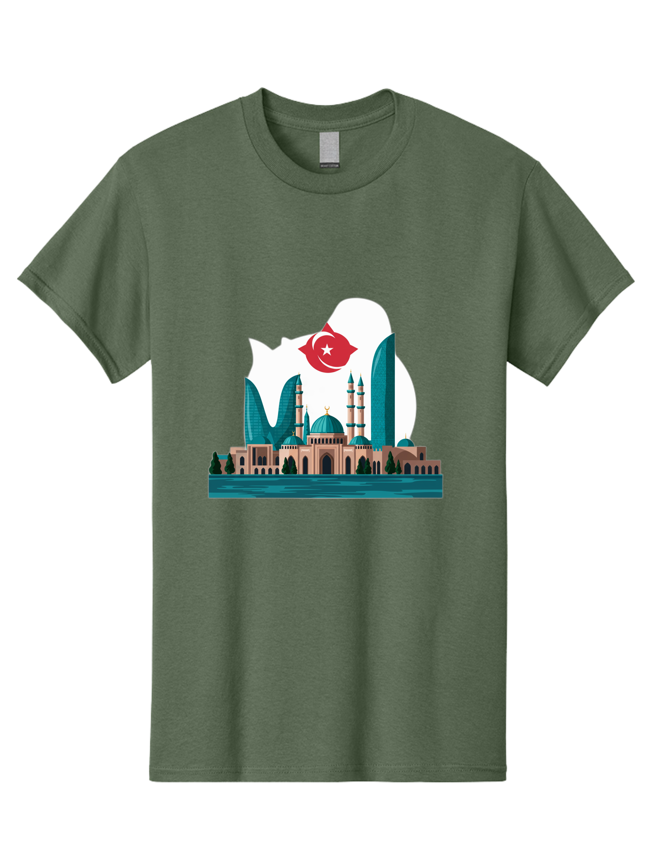 Taksim-Mosque Men'S Graphic Tee, 100% Cotton, Comfortable Casual Summer Wear, Machine Washable, Vintage Camera, Old Camera, Antique Camera, Black Camera, Classic Photography, Photography Equipment, Nostalgic Device, Film Camera, Camera Art Ban694