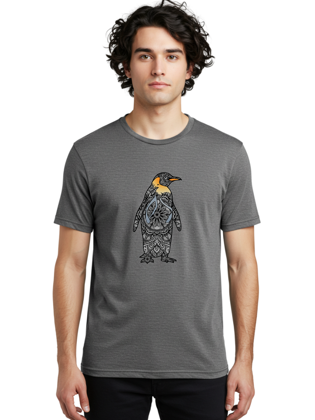 Tattoo-Penguin Men'S Graphic Tee, 100% Cotton, Comfortable Casual Summer Wear, Machine Washable, Vintage Camera, Old Camera, Antique Camera, Black Camera, Classic Photography, Photography Equipment, Nostalgic Device, Film Camera, Camera Art Ban699
