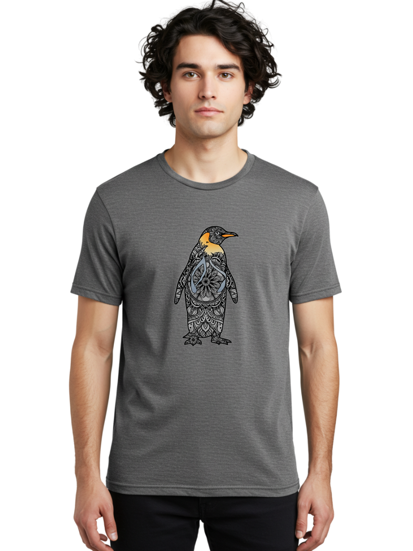 Tattoo-Penguin Men'S Graphic Tee, 100% Cotton, Comfortable Casual Summer Wear, Machine Washable, Vintage Camera, Old Camera, Antique Camera, Black Camera, Classic Photography, Photography Equipment, Nostalgic Device, Film Camera, Camera Art Ban699