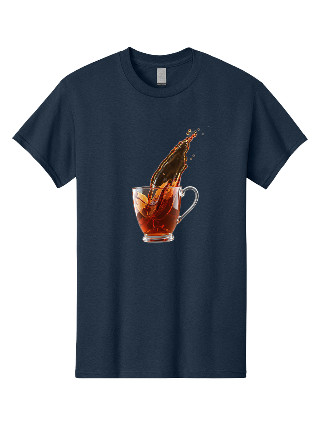 Tea-Splash Men'S Graphic Tee, 100% Cotton, Comfortable Casual Summer Wear, Machine Washable, Vintage Camera, Old Camera, Antique Camera, Black Camera, Classic Photography, Photography Equipment, Nostalgic Device, Film Camera, Camera Art Ban706