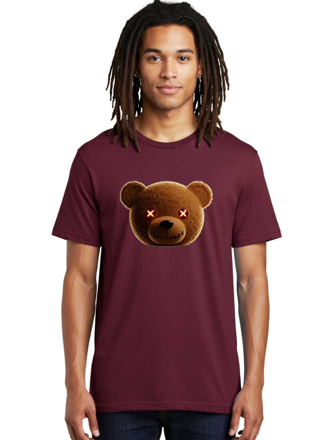 Teddy-2 Men'S Graphic Tee, 100% Cotton, Comfortable Casual Summer Wear, Machine Washable, Vintage Camera, Old Camera, Antique Camera, Black Camera, Classic Photography, Photography Equipment, Nostalgic Device, Film Camera, Camera Art Ban709