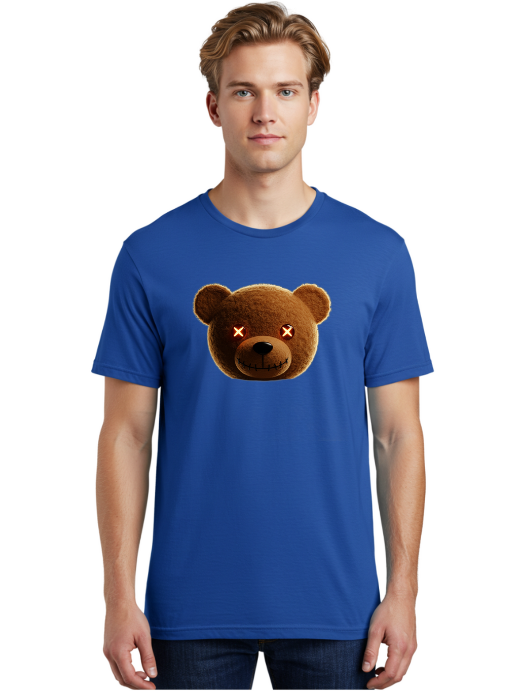 Teddy-2 Men'S Graphic Tee, 100% Cotton, Comfortable Casual Summer Wear, Machine Washable, Vintage Camera, Old Camera, Antique Camera, Black Camera, Classic Photography, Photography Equipment, Nostalgic Device, Film Camera, Camera Art Ban709