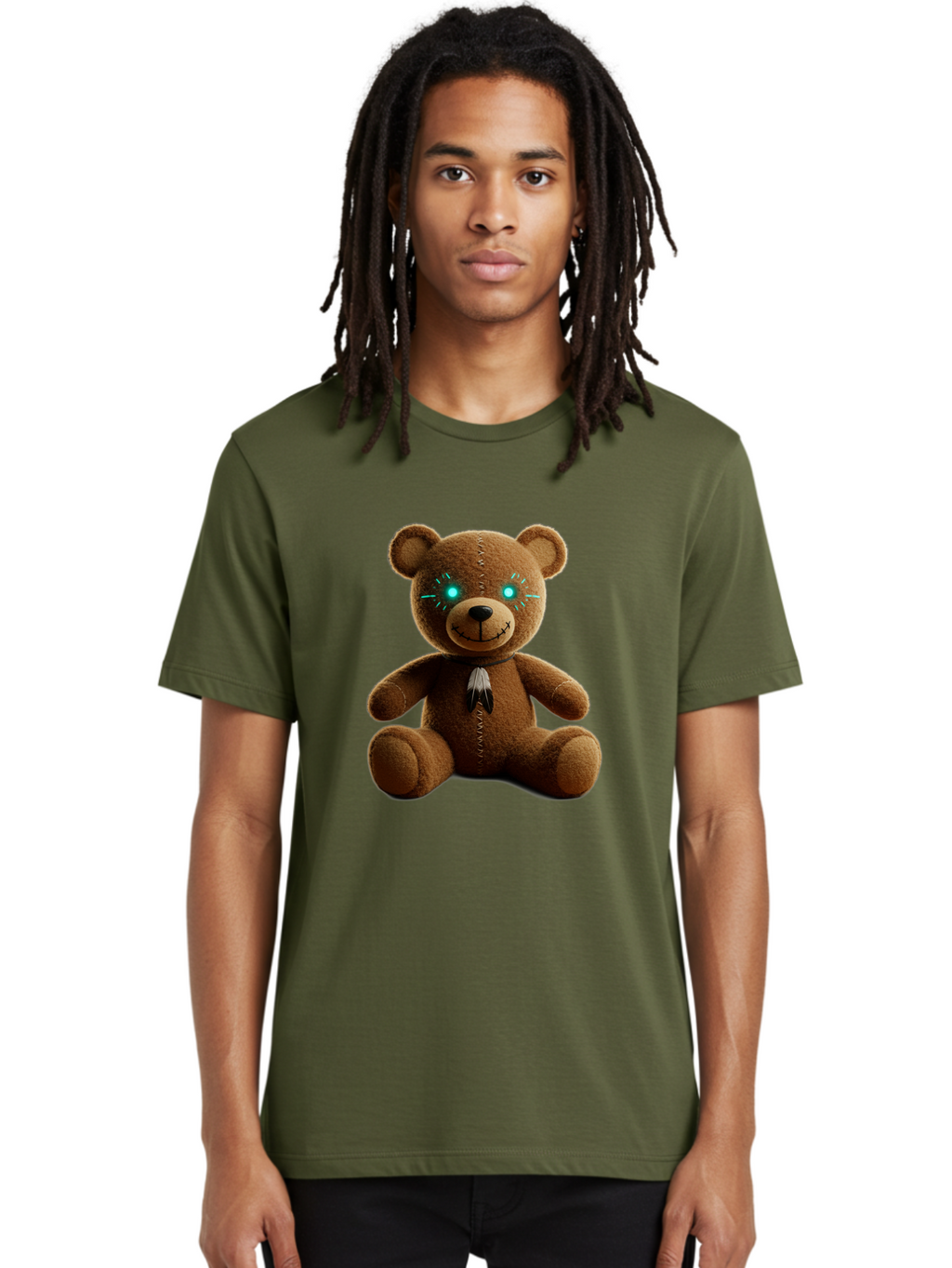 Teddy-3 Men'S Graphic Tee, 100% Cotton, Comfortable Casual Summer Wear, Machine Washable, Vintage Camera, Old Camera, Antique Camera, Black Camera, Classic Photography, Photography Equipment, Nostalgic Device, Film Camera, Camera Art Ban710