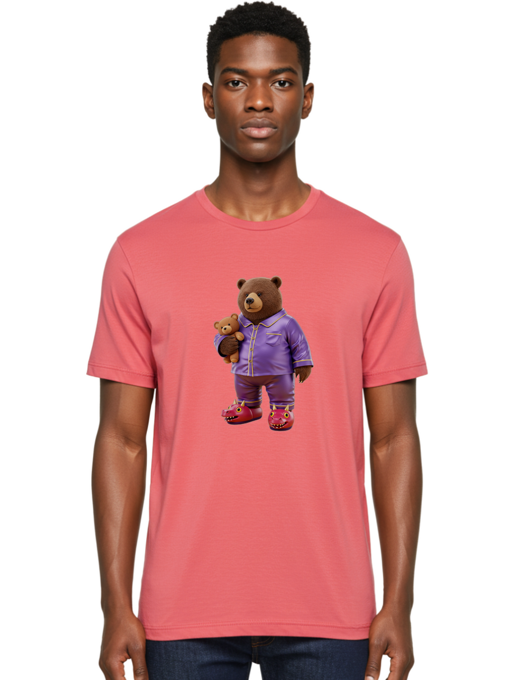 Teddy-Bear-In-Purple-Pajamas Men'S Graphic Tee, 100% Cotton, Comfortable Casual Summer Wear, Machine Washable, Vintage Camera, Old Camera, Antique Camera, Black Camera, Classic Photography, Photography Equipment, Nostalgic Device, Film Camera, Ban715