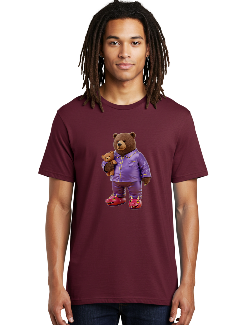 Teddy-Bear-In-Purple-Pajamas Men'S Graphic Tee, 100% Cotton, Comfortable Casual Summer Wear, Machine Washable, Vintage Camera, Old Camera, Antique Camera, Black Camera, Classic Photography, Photography Equipment, Nostalgic Device, Film Camera, Ban715