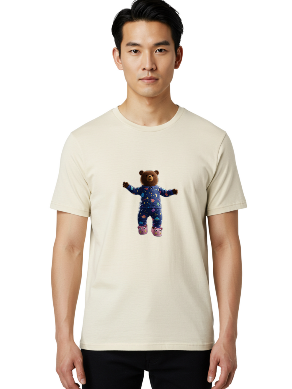 Teddy-Bear-Pajamas Men'S Graphic Tee, 100% Cotton, Comfortable Casual Summer Wear, Machine Washable, Vintage Camera, Old Camera, Antique Camera, Black Camera, Classic Photography, Photography Equipment, Nostalgic Device, Film Camera, Ban716