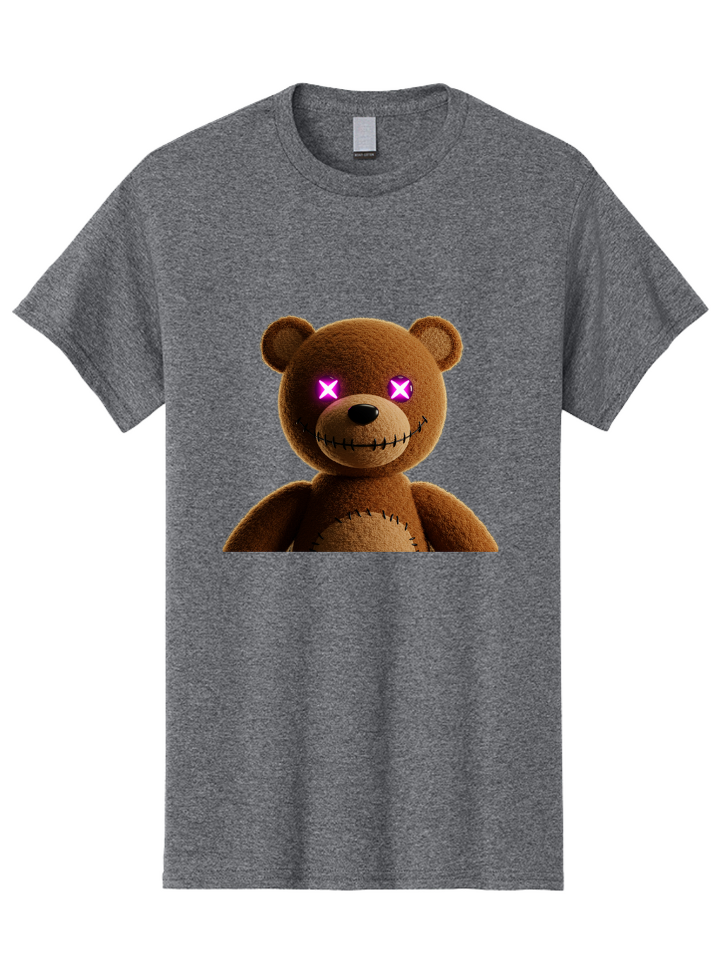 Teddy-Bear-With-Glowing-Eyes Men'S Graphic Tee, 100% Cotton, Comfortable Casual Summer Wear, Machine Washable, Vintage Camera, Old Camera, Antique Camera, Black Camera, Classic Photography, Photography Equipment, Nostalgic Device, Film Camera, Ban718