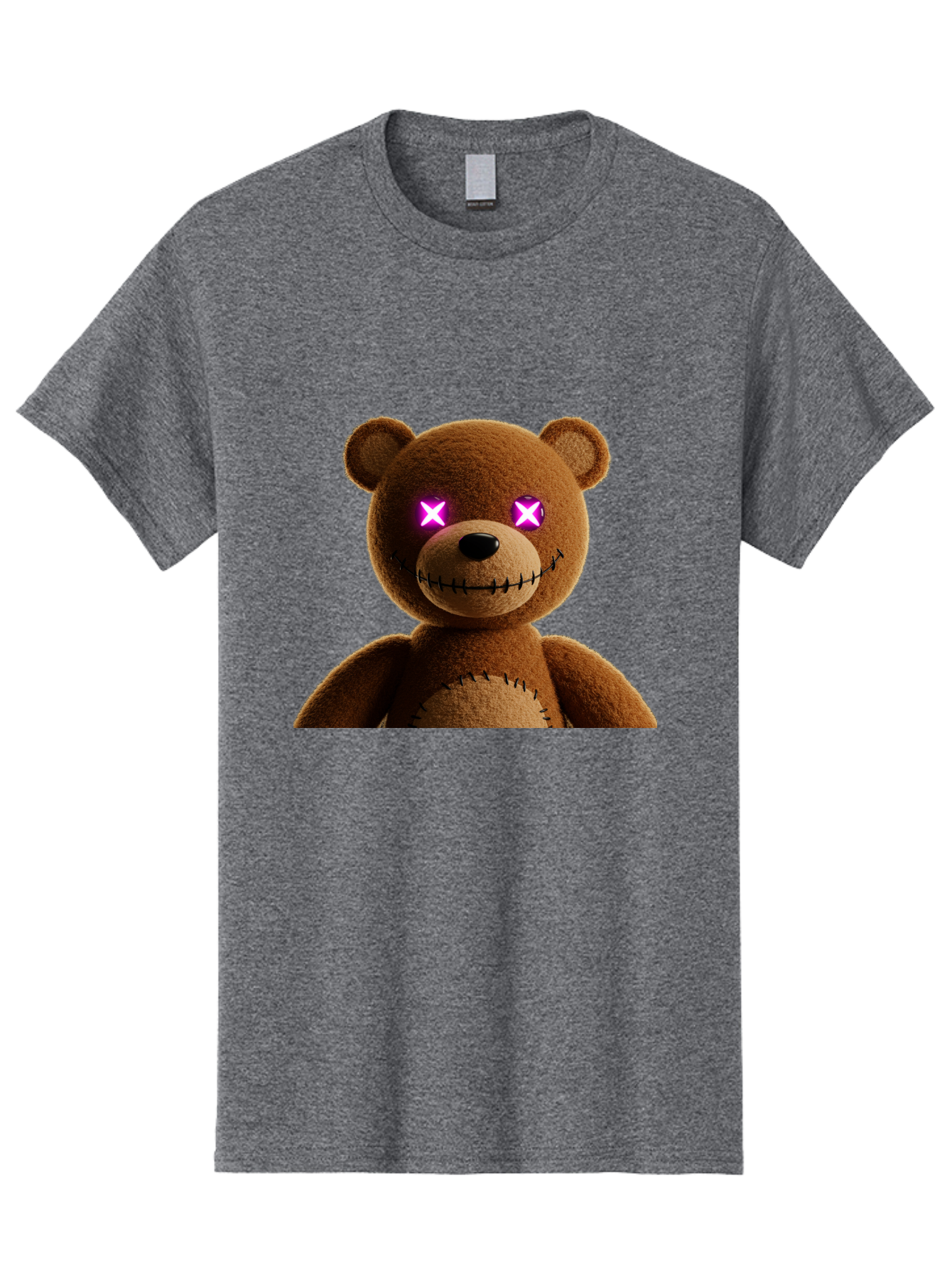 Teddy-Bear-With-Glowing-Eyes Men'S Graphic Tee, 100% Cotton, Comfortable Casual Summer Wear, Machine Washable, Vintage Camera, Old Camera, Antique Camera, Black Camera, Classic Photography, Photography Equipment, Nostalgic Device, Film Camera, Ban718
