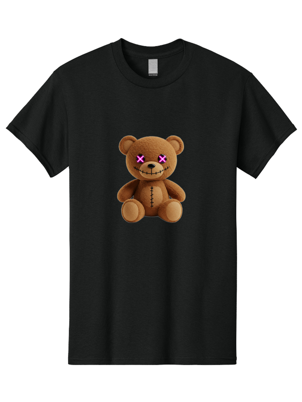 Teddy-Bear Men'S Graphic Tee, 100% Cotton, Comfortable Casual Summer Wear, Machine Washable, Vintage Camera, Old Camera, Antique Camera, Black Camera, Classic Photography, Photography Equipment, Nostalgic Device, Film Camera, Camera Art Ban719