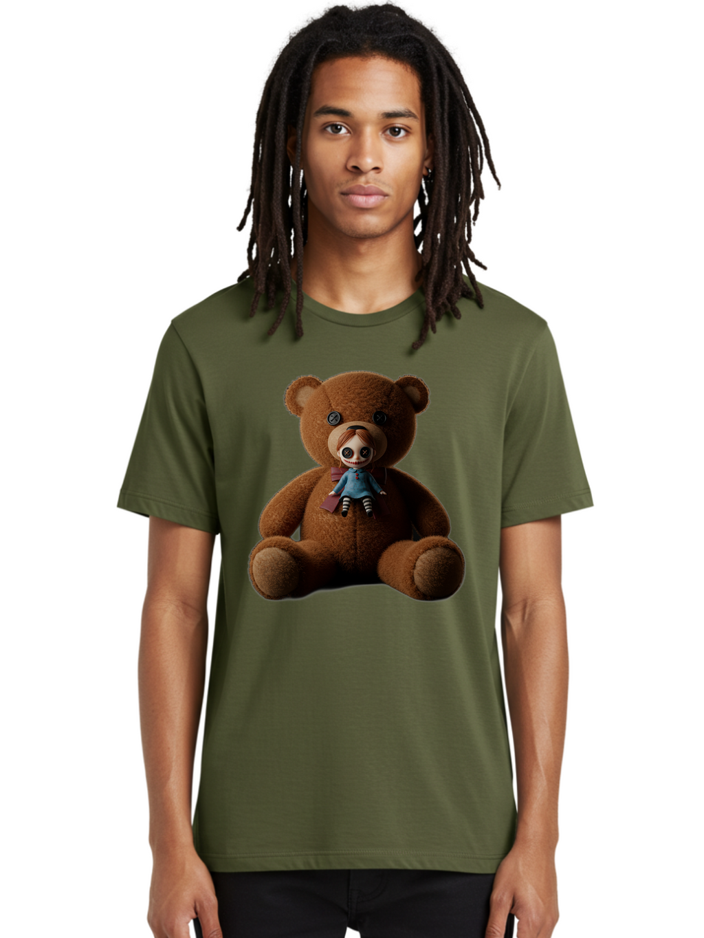 Teddy-Head-Annabelle Men'S Graphic Tee, 100% Cotton, Comfortable Casual Summer Wear, Machine Washable, Vintage Camera, Old Camera, Antique Camera, Black Camera, Classic Photography, Photography Equipment, Nostalgic Device, Film Camera, Ban723