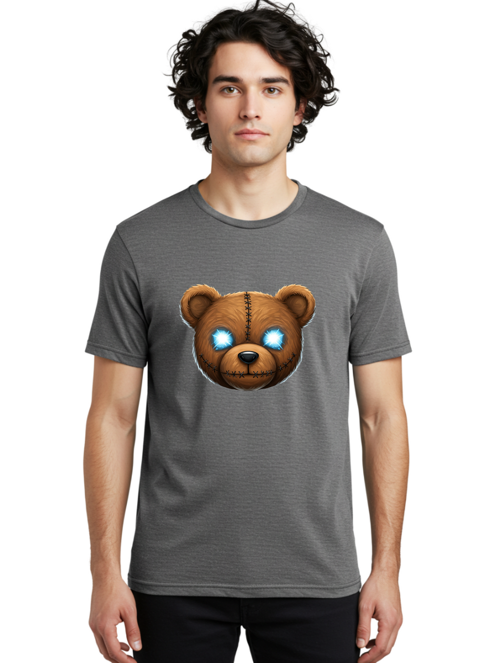 Teddy-Head Men'S Graphic Tee, 100% Cotton, Comfortable Casual Summer Wear, Machine Washable, Vintage Camera, Old Camera, Antique Camera, Black Camera, Classic Photography, Photography Equipment, Nostalgic Device, Film Camera, Camera Art Ban724