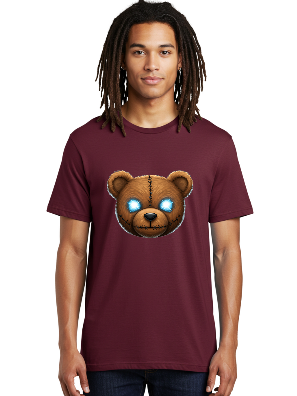 Teddy-Head Men'S Graphic Tee, 100% Cotton, Comfortable Casual Summer Wear, Machine Washable, Vintage Camera, Old Camera, Antique Camera, Black Camera, Classic Photography, Photography Equipment, Nostalgic Device, Film Camera, Camera Art Ban724