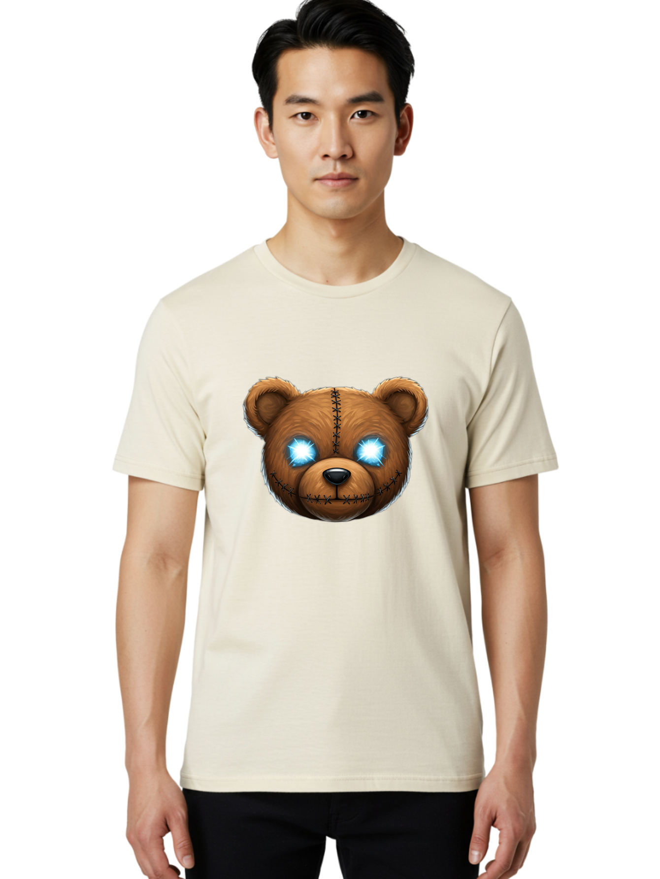 Teddy-Head Men'S Graphic Tee, 100% Cotton, Comfortable Casual Summer Wear, Machine Washable, Vintage Camera, Old Camera, Antique Camera, Black Camera, Classic Photography, Photography Equipment, Nostalgic Device, Film Camera, Camera Art Ban724