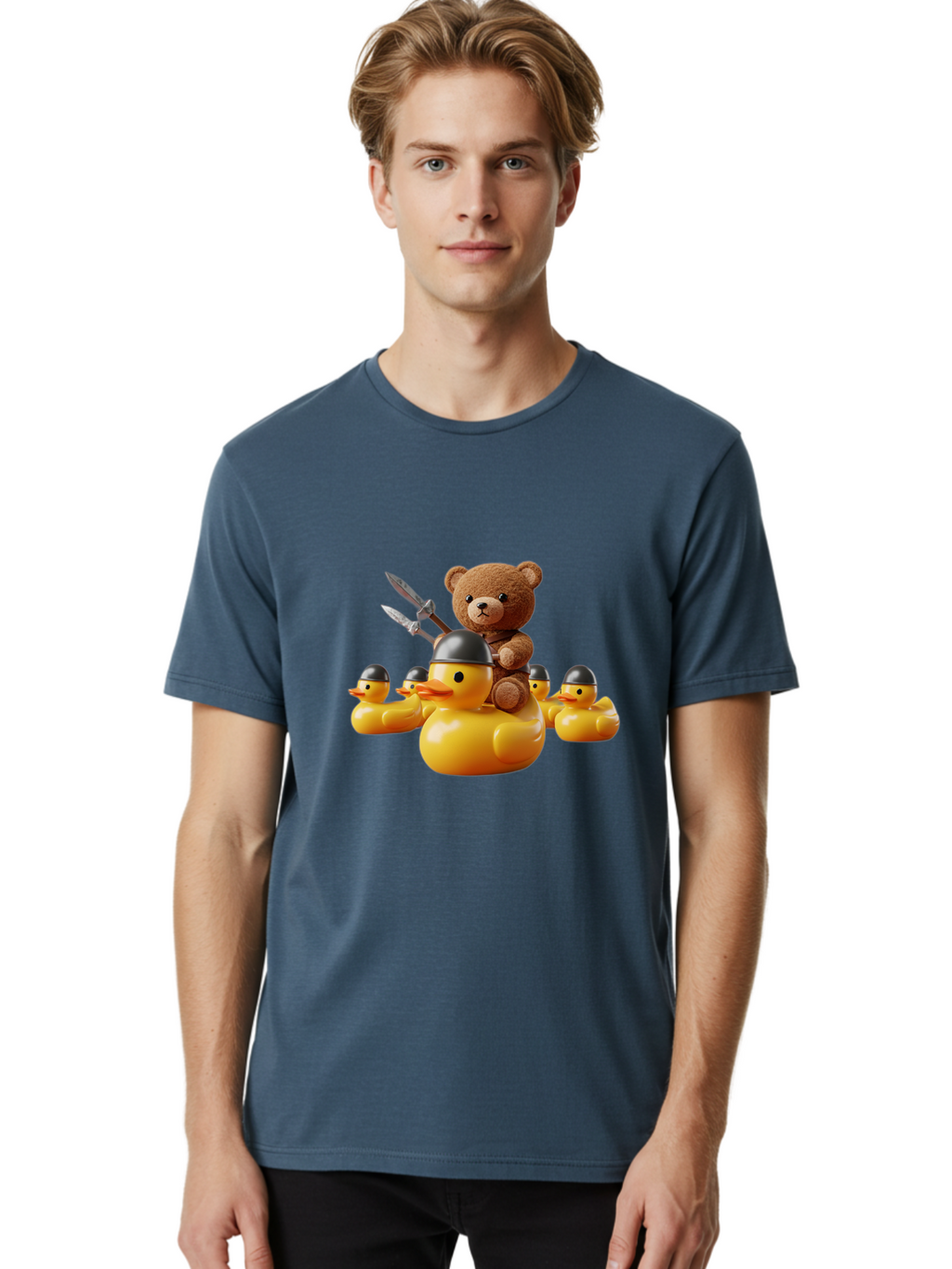 Teddy-On-Duck Men'S Graphic Tee, 100% Cotton, Comfortable Casual Summer Wear, Machine Washable, Vintage Camera, Old Camera, Antique Camera, Black Camera, Classic Photography, Photography Equipment, Nostalgic Device, Film Camera, Camera Art Ban730